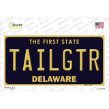 Tailgtr Delaware Novelty Sticker Decal Small