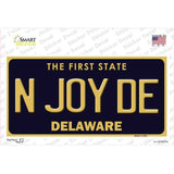 N Joy De Delaware Novelty Sticker Decal Small