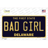 Bad Girl Delaware Novelty Sticker Decal Small