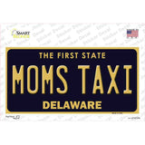 Moms Taxi Delaware Novelty Sticker Decal Small