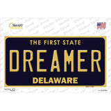 Dreamer Delaware Novelty Sticker Decal Small