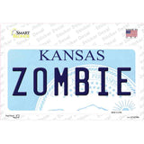 Zombie Kansas Novelty Sticker Decal Small