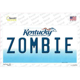 Zombie Kentucky Novelty Sticker Decal Small