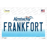 Frankfort Kentucky Novelty Sticker Decal Small