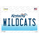 Wildcats Kentucky Novelty Sticker Decal Small