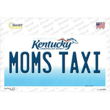 Moms Taxi Kentucky Novelty Sticker Decal Small