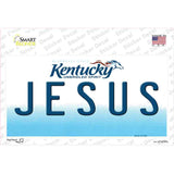 Jesus Kentucky Novelty Sticker Decal Small