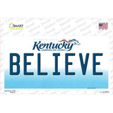 Believe Kentucky Novelty Sticker Decal Small