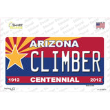 Arizona Centennial Climber Novelty Sticker Decal Small