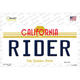 Rider California Novelty Sticker Decal Small