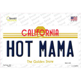 Hot Mama California Novelty Sticker Decal Small