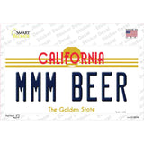 MMM Beer California Novelty Sticker Decal Small