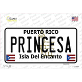 Princesa Puerto Rico Novelty Sticker Decal Small