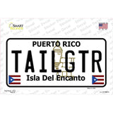 Tailgtr Puerto Rico Novelty Sticker Decal Small