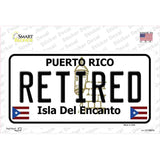 Retired Puerto Rico Novelty Sticker Decal Small