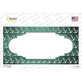 Mint White Anchor Scallop Oil Rubbed Novelty Sticker Decal
