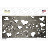 Tan White Love Oil Rubbed Novelty Sticker Decal