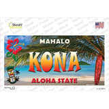 Kona Hawaii State Novelty Sticker Decal Small