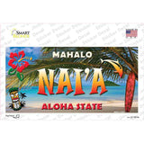 Naia Hawaii State Novelty Sticker Decal Small