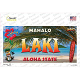 Laki Hawaii State Novelty Sticker Decal Small