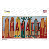 Hawaii Surfboards State Novelty Sticker Decal Small