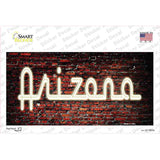 Arizona Neon Brick Novelty Sticker Decal Small