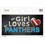 This Girl Loves Her Panthers Novelty Sticker Decal