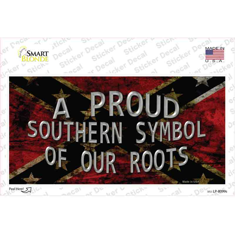 Symbol Of Our Roots Novelty Sticker Decal Small