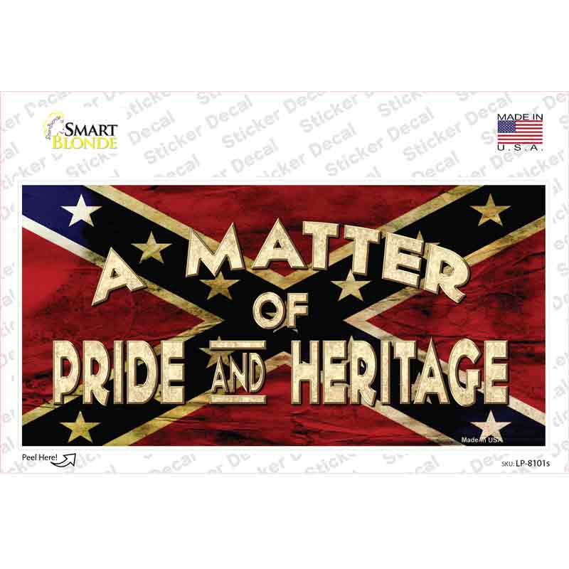 Matter Of Pride Novelty Sticker Decal Small