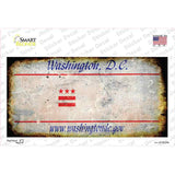 Washington State Rusty Novelty Sticker Decal Small