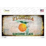 Florida Rusty Novelty Sticker Decal Small