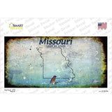 Missouri Rusty Novelty Sticker Decal Small