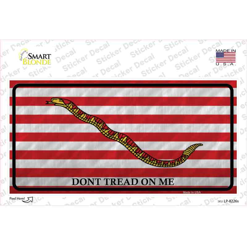 Dont Tread On Me Culpeper Novelty Sticker Decal Small