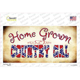 Home Grown Country Gal Novelty Sticker Decal
