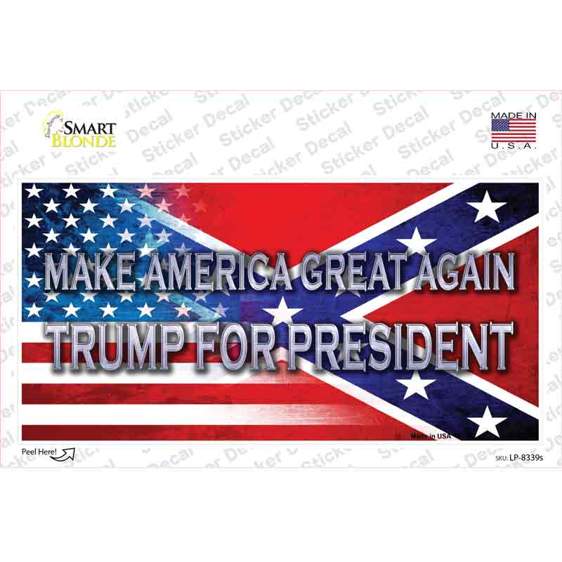 Make America Great Again Novelty Sticker Decal Small