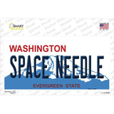 Space Needle Washington Novelty Sticker Decal Small