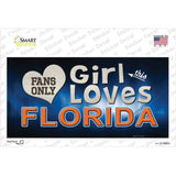 This Girl Loves Florida Novelty Sticker Decal