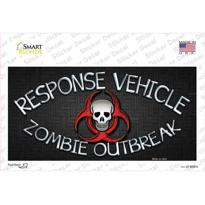 Response Vehicle Novelty Sticker Decal Small