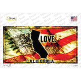 California Love Novelty Sticker Decal Small