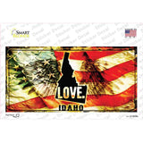 Idaho Love Novelty Sticker Decal Small