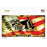 Maryland Love Novelty Sticker Decal Small