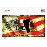 Vermont Love Novelty Sticker Decal Small