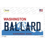 Ballard Washington Novelty Sticker Decal Small