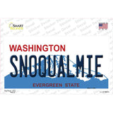 Snoqualmie Washington Novelty Sticker Decal Small