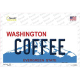 Coffee Washington Novelty Sticker Decal Small