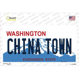 China Town Washington Novelty Sticker Decal Small