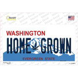 Home Grown Washington Novelty Sticker Decal Small