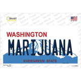 Marijuana Washington Novelty Sticker Decal Small