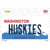 Huskies Washington Novelty Sticker Decal Small