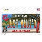 Just Mauid Hawaii Background Novelty Sticker Decal Small